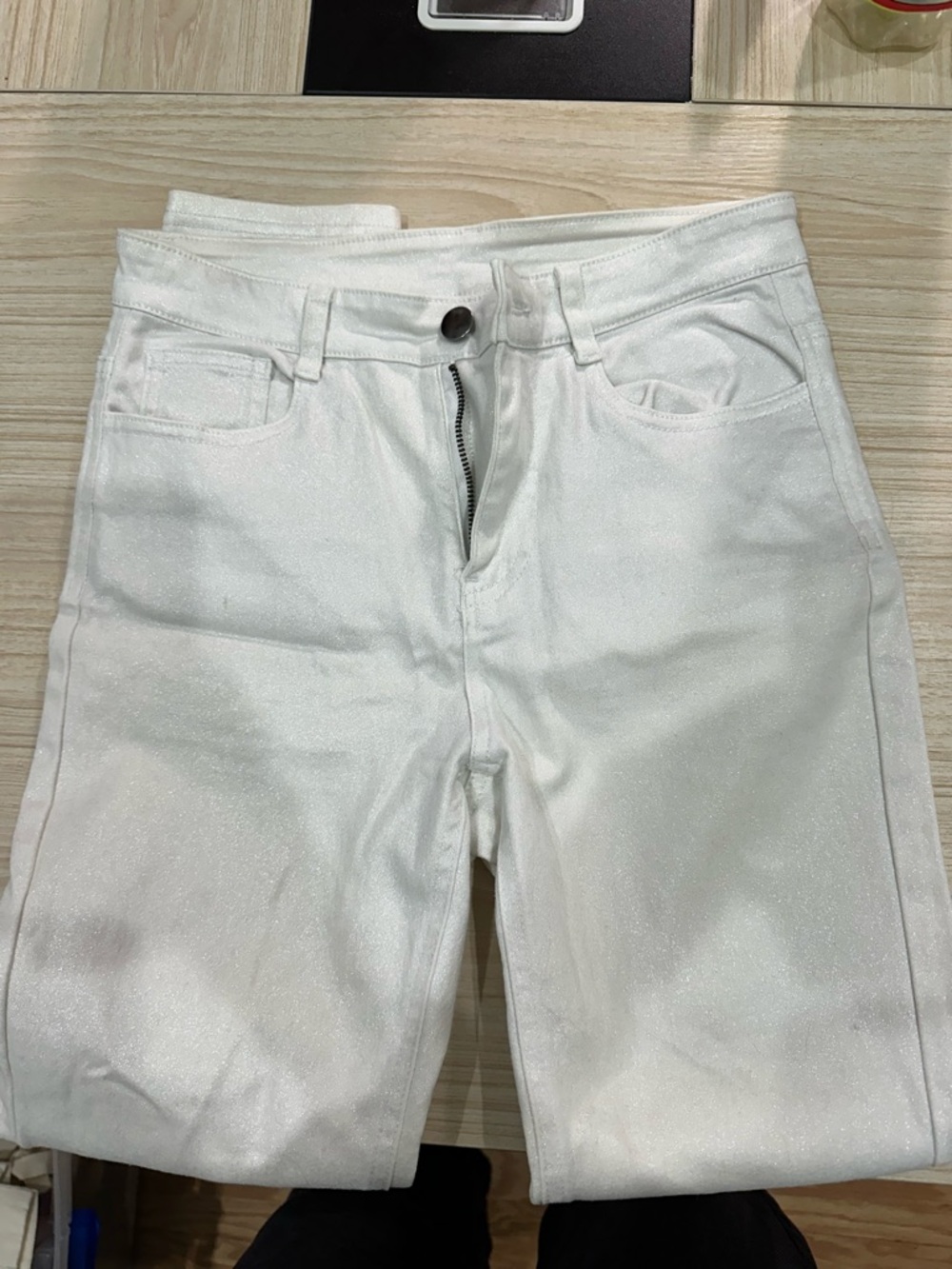 Women's White Skinny Pants